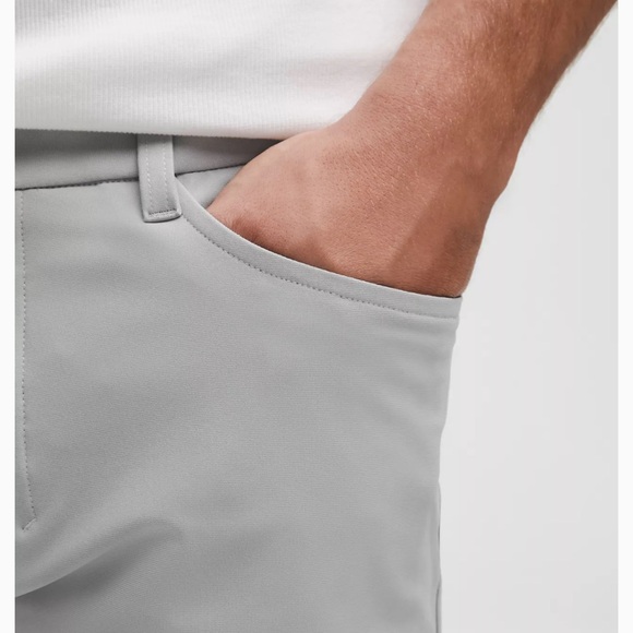 Lululemon Athletica Gray Chinos Straight Leg Casual - Picture 6 of 8